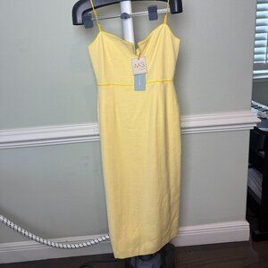 Antonio Melani MG Style Collab Yellow Kate Dress- Size 8 NWT